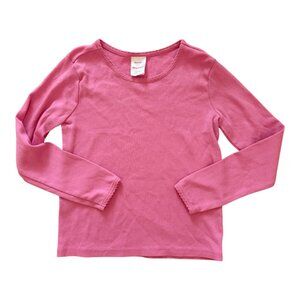 Hanna Andersson | Long Sleeve Ribbed T Shirt 6-7